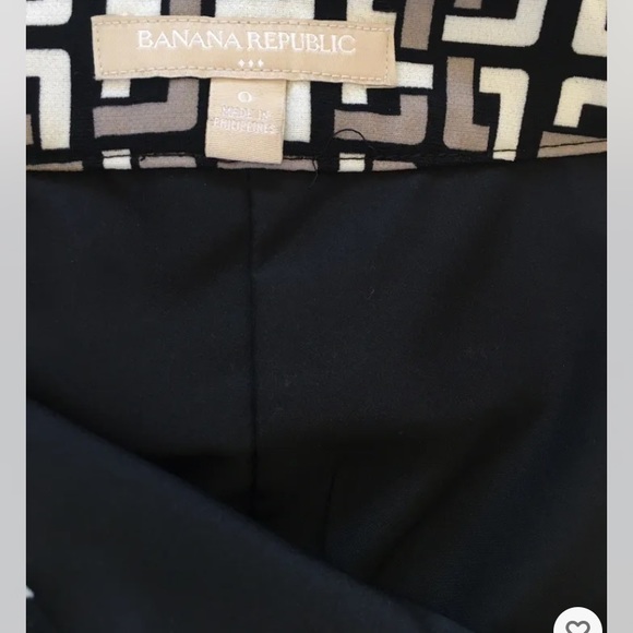 Banana Republic Skirt Size 0 Geometric Print - Picture 4 of 7